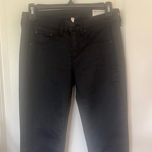Rag and Bone Jean Black/Grey Size 26.  Style is Legging